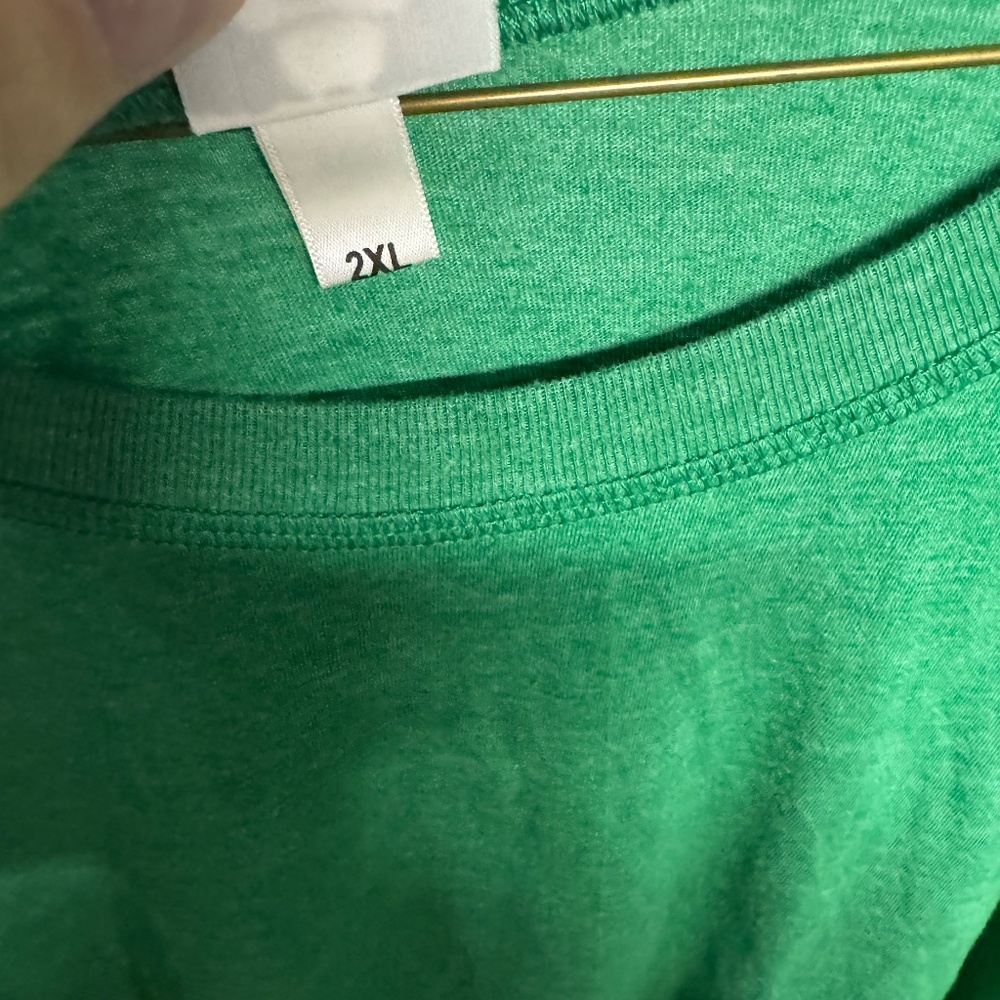 Winston Green Dress T-shirt size 2XL - Picture 3 of 4